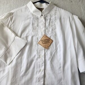 Frontier Classics Top Womens 2XL White Lace Western Victorian Karen Blouse NWT